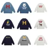 Herrenpullover 666 menschlicher Pullover Harajuku Nigo Cartoon Anime Casual Loose 100 -Cotton Tops Stricken Sweatshirt Pullover für Männer Unisex J230806