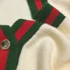 MENS PLUS STORLEK HOUDIES Sweatshirts Jacquard Letter Sticked tröja under hösten / vintern förvärvande stickmaskin E Anpassad JnLarged Detail Crew Neck Cotton 14e