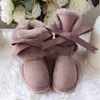 Stivali Nuovo arrivo al 100% pelliccia vera classica Mujer botas impermeabile stivali da neve in pelle vera e propria scarpe invernali per donnel0816