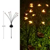 Solar Garden Pathway Lights Outdoor Firefly Lights Waterproof bees star bubble balls Swaying Lights 6led 8led Applicable to Decoration Planter
