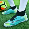 Sapatos de segurança Moda Botas de futebol original para homens mulheres Turf Sones Sones Sones Sociedade de Sociedade de Sociedade de Futsal Levesal 230815