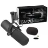 SM7B Микрофон Профессиональный микрофон Динамический вокальный вокальный микрофоны для записи подкастинговых вещаний