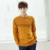 Herentruien Herentruien Kasjmier Blend breien vneck pullovers Hot Sale Springwinter Male wol gebreide kleding Hoge kwaliteit Jumpers Kleding J230806