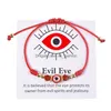 Identification Women Fahion Jewelry Bracelet Adjustable Gold Plating Eye Love Chain Colorf Turkey Eyes For Men Drop Delivery Bracelets Dhsrq