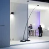 Lampy podłogowe nordycka kreatywność minimalistyczna długa lampa LED LED salon wystrój domu sofa sofa narożna sypialnia sypialnia nocna światło rybackie