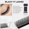 False Eyelashes Gollee YY Eyelash Mixed Tray Volume Lash s 2D Easy Fans Y Lashes Premade Cluster More Soft For Salon 230816