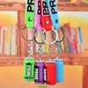 Y3X6 Nyckelringar Hot Selling New Prime Drink Can Keychain Mini Positive Energy Beverage Bottle Pendant