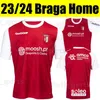 23/24 SC Braga Jerseys de fútbol 2023 2024 Camisetas de fútbol Sporting Clube de Braga Bruma Rony Lopes R.Horta Abel Ruiz Banza Pizzi Fonte Men UNIFORMOS