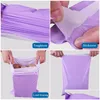 Wrap regalo 50pcs Pink Purple Courier Mailer Bags Poly Pacchetto Auto-piano Mailing Express Borse Packaging per la consegna a goccia Home G DHXSA