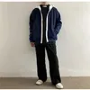 Mäns jackor Cavempt CE Royal Blue Japanese Style Easy Matching Tröja Male Female Jacket Löst kappa och bekväm 230815