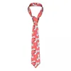 Båge slipsar zebra mönster för pojkar slips män kvinnor polyester 8 cm hals silke smala tillbehör cravat kontor