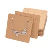 Jewelry Pouches 50pcs Earring Cards Price Label Tag For Organizer Holder Selling Display Packaging Supplies Small Businesses Material