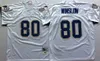 Retro 1987 1984 Piłka nożna 19 Lance Alworth Jersey 80 Kellen Winslow 21 LaDainian Tolinson 14 Dan Fouts 55 Junior Seau Vintage 75. rocznica Ebroidery