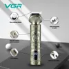 Electric Shavers VGR Grooming Kit Hair Trimmer 6 In 1 Hair Clipper Nose Trimmer Shaver Body Trimmer Professional Rechargeable Metal Vintage V-106 230816