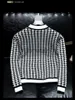 Herrtröjor A10874 Fashion Men's Sweaters 2022 Runway Luxury Famous Brand European Design Party Style Men's Clothing J230806