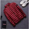 Designer Men's Down Jackets New Fashion Light Jacket Autumn And Winter Luxury Trend Personality Thick Short Cotton-padded Coat With Hood