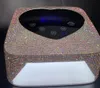 Nagelorkar laddningsbara UV -torktumlare 72W nagellampa med S för gelspikar hjärtformad manikyrpedikyrmaskin med LCD -touch S 230815