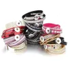 Braccialetti Charm 10pcslot Gioielli a scatto all'ingrosso in pelle da 18 mm Bracciale bracciale intercambiabile fai -da -te regalo lungo 230816