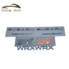 HB 3D Utmärkt smidig glansig metallmärke STI Emblem Badge Sticker för Subaru STI WRX Car Styling Accessories244L