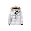 Manteaux de créateurs Hiver Doudoune homme Véritable fourrure de loup-garou Wyndham Doudoune Outdoor Trench Jensen Manteau Fourrure à capuche Woolrich Manteau duvet Manteau Hiver Parka Doudoune