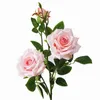 Decorative Flowers Delicate Simulation Roses Realistic UV-resistant Fake Flower Floral Arrangement Preserved