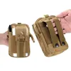 Tents and Shelters Men Tactical Molle Pouch Belt Waist Pack Bag Small Pocket Military Running Travel Camping Bags SoftBag 230815