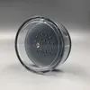 50G 50ml Plastic Empty Powder Puff Case Face Powder Blusher Makeup Cosmetic Jars Containers With Sifter Lids Intrk