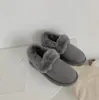 Tasman Snow Boots Kadın ayak bileği bot retro peluş botlar kumandan kestane pembe gri kadın klasik botlar koyun derisi ugglies tazz avustralya ultra mini bot tasarımcı botlar