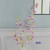 Decorative Flowers 1 Bundle 40 Heads Plastic Butterfly Orchid Vases Home Decor Wedding Christmas Gifts Box Artificial Flower