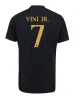 23 24 24 Sports Slimm Men Zestawy dla dzieci koszulki piłkarskie Vini Jr Bellingham 2023 2024 Rodrgo Arda Guler Home Camiseta de futbol mundurem mbappe real