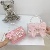 Zaini per bambini zaino per bambini bambini bambini in stile coreano borsela per perle perle dolce adorabile borsa di messaggistica principessa per ragazze 230816