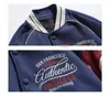 Men's Jackets Autumn And Winter 2023 Contrast Color Jacket Trendy Baseball Coat Ins Versatile American Style Cool Casual