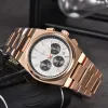 Luxury brand designer 2023 Men's Watches Quartz Movement chronograph functions Fashion Watch for Men Design Luxury PRX wristwatch free shipping Christmas Gift