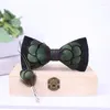 Bow Ties Feather Bowtie Original Design Natural Bird Exquisite Hand Made Tie Brooch Pin Gift Box Suit Men Women Wedding