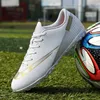 Säkerhetsskor Men Pro Soccer Cleats Original Society Football Boot Long Spikes Futsal Court Football Boot Chilrems Soccer Shoes for Boys 230815