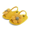 Hausschuhe für Babys, Sommer-Sandalen, Schuhe für Kinder, Bonbonfarben, süße Baby-Sandalen mit weicher Sohle, Blumenform