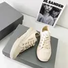 Casual Shoes Paris B Family's Half Set Canvas Shoes Women's 2023 Summer New Pares Small White Shoes Worna For Leisure