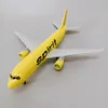 Dascast Model Car 20cm Legierung Metall USA Air Spirit Airbus 320 A320 Fluggesellschaften