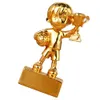 Oggetti decorativi Figurine Soccer Award Trofies Awards Resin Crafts Statue Golden Boy per cerimonie sportive feste o eventi 230815