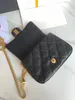 10a super original de qualidade de 19cm Caviar crises de couro cardióide bolsas de esfera clássicas bolsas femininas bolsas de ombro de moda de luxuris de luxuris