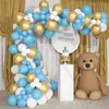 Other Event Party Supplies 13Ft 29Ft Macaron White Blue Grey Latex Balloon Garland Arch Kit Wedding Decoration DIY Baby Shower Birthday Decor 230815