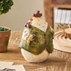 Oggetti decorativi pollo in legno moderno moderno delizioso giardino hilde decorazione animale figura artigianato Ornament Miniatures Gift 230815