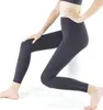 Kvinnors leggings träning gym sport passar kvinnor ficka hög midja sport tätt leggings 4way stretch tyg 78 byxstorlek xsxl 230815