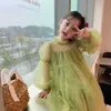 Girl's Dresses Girls' Dress Spring New A-line Dress Version Foreign Style Girls' Summer Children's Mesh Princess Dress