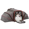 Dog Car Seat Covers Folding Cat Cage Out Of Retractable Handbag Portable Bag Breathable Double Expansion Pet