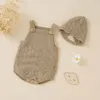 Rompers babykläder stickade onesie set tjejartiklar födda romper för spädbarn pojke 0 till 12 månader bodysuits enstycken födelse jumpsuits 230816