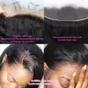Lace Wigs 13x4 HD Frontal Ear To Peruvian Straight Transparent 5x5 Closure 100 Remy Human Hair Pre Plucked With baby 230815