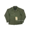 Men's Jackets BOB DONG Reissue Original Vintage Military US Army M-43 Field Jacket Amekaji M43 Coat