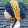 Beanie/Kafatası Kapakları Kadın Beanie Şapka Çapraz Sınır Rasta Milliner Şapkaları El dokuma Fishnet oyuk moda retro 230815