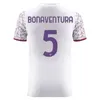 2023/24 Fiorentina Beltran 축구 유니폼 2024 Nzola Biraghi Milenkovic Jovic Football Shirt Mens Saponara Castrovilli J. Ikone Gonzalez 축구 유니폼 키트 키트